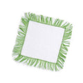 Grass Green Fringe Linen Cocktail Napkin