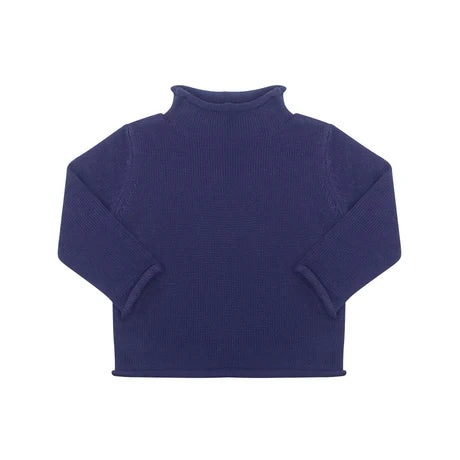 Roll Neck Sweater Navy
