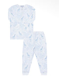 Blue Giraffe Print Pajama