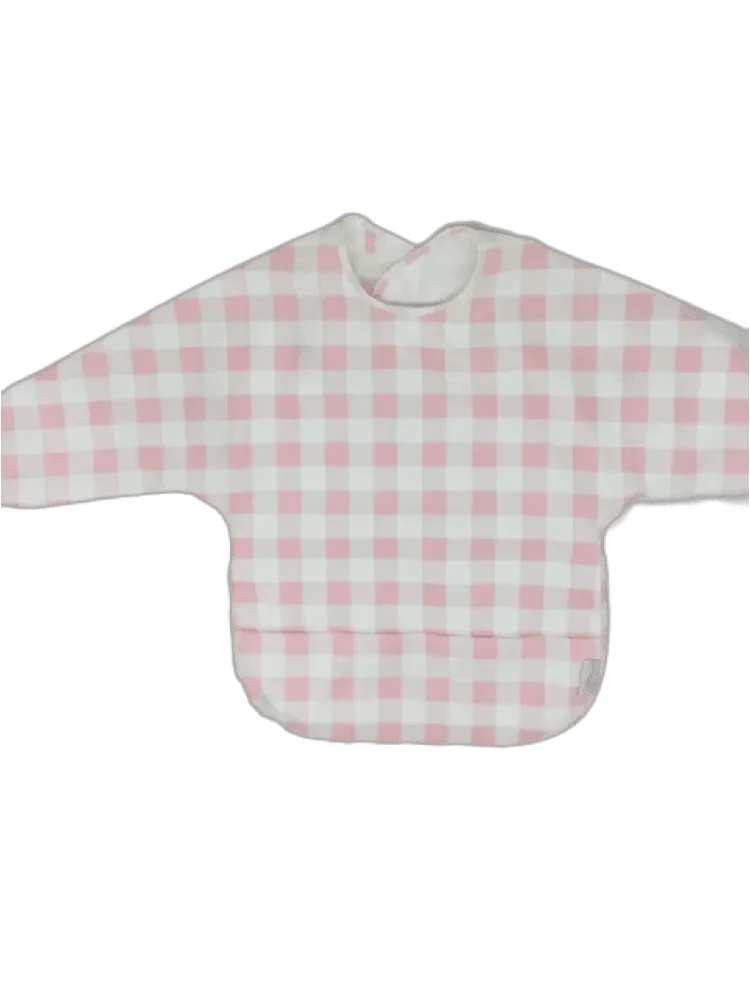 Catch All Bib Pink Gingham