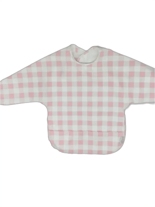 Catch All Bib Pink Gingham
