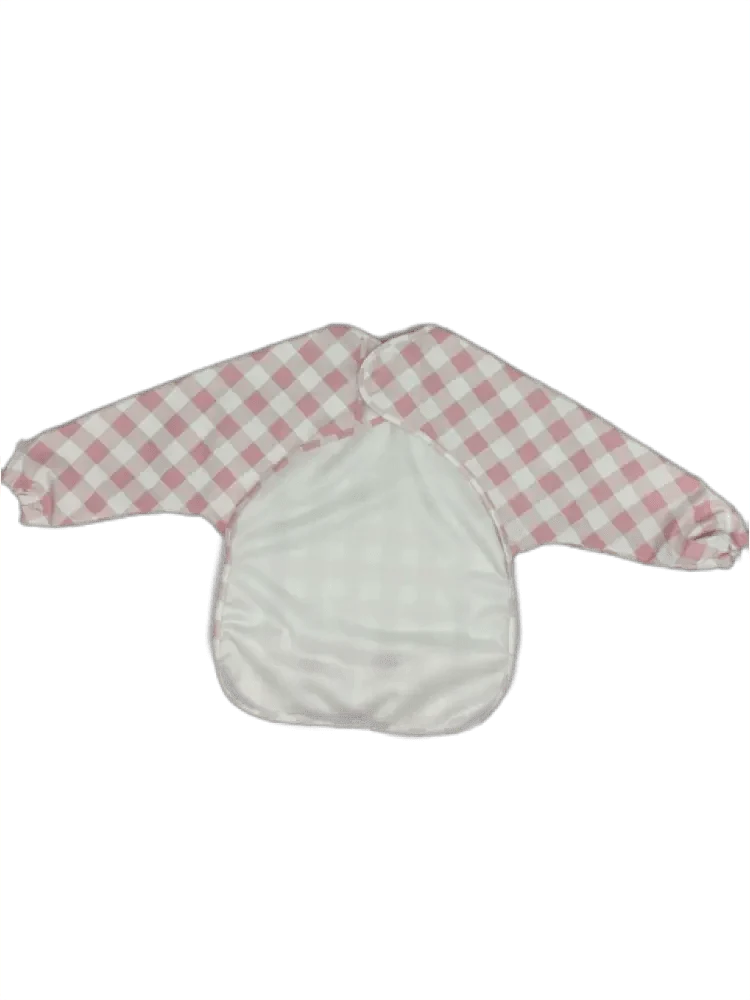 Catch All Bib Pink Gingham