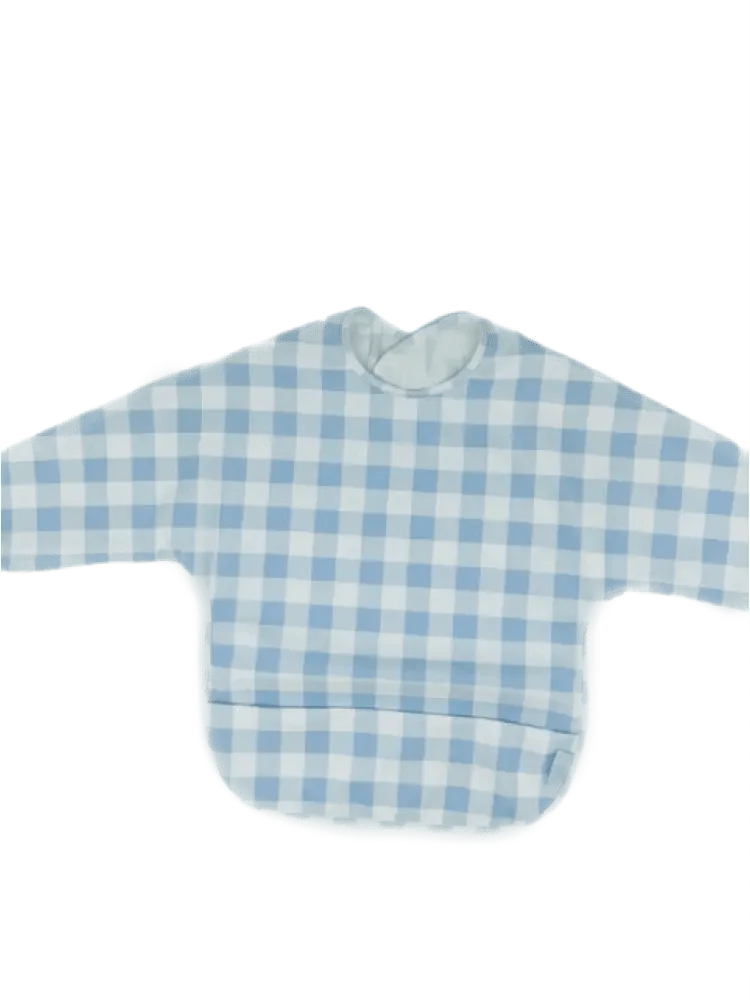 Catch All Bib Blue Gingham