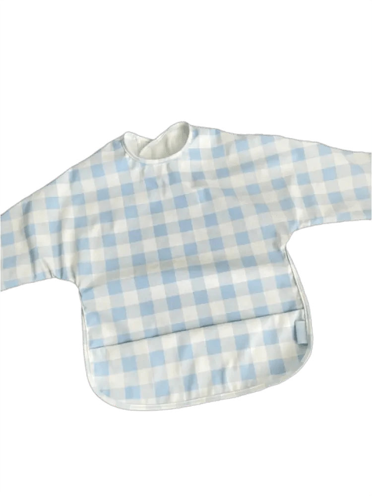 Catch All Bib Blue Gingham