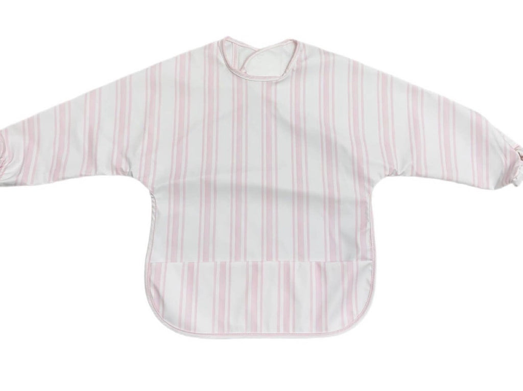 Catch All Bib Pink Stripe
