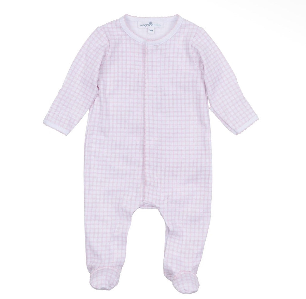 Peak-A-Boo Wishes Footie - Pink
