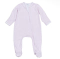 Peek-A-Boo Wishes Zip Footie - Pink